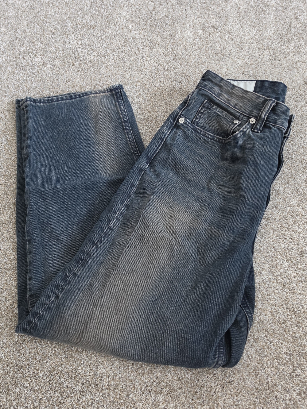 H&M Men's Dark Wash Loose Fit Jeans